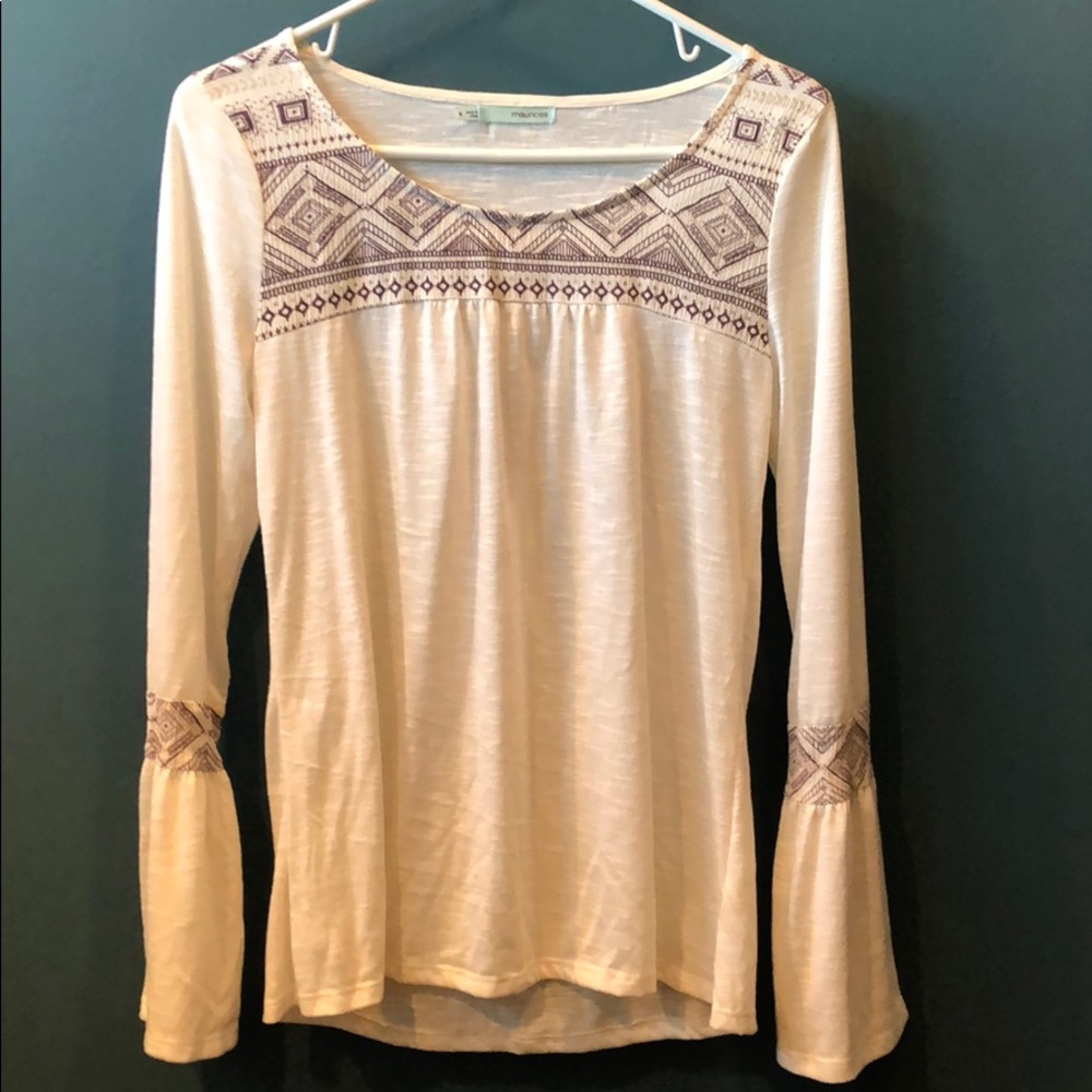 Ivory blouse